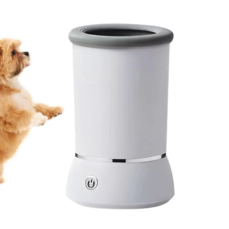 Máquina Elétrica de lavar patas compacta, perfeita para proprietários de cães e gatos, feita de ABS e silicone confiáveis, RECARREGÁVEL, carregamento USB.